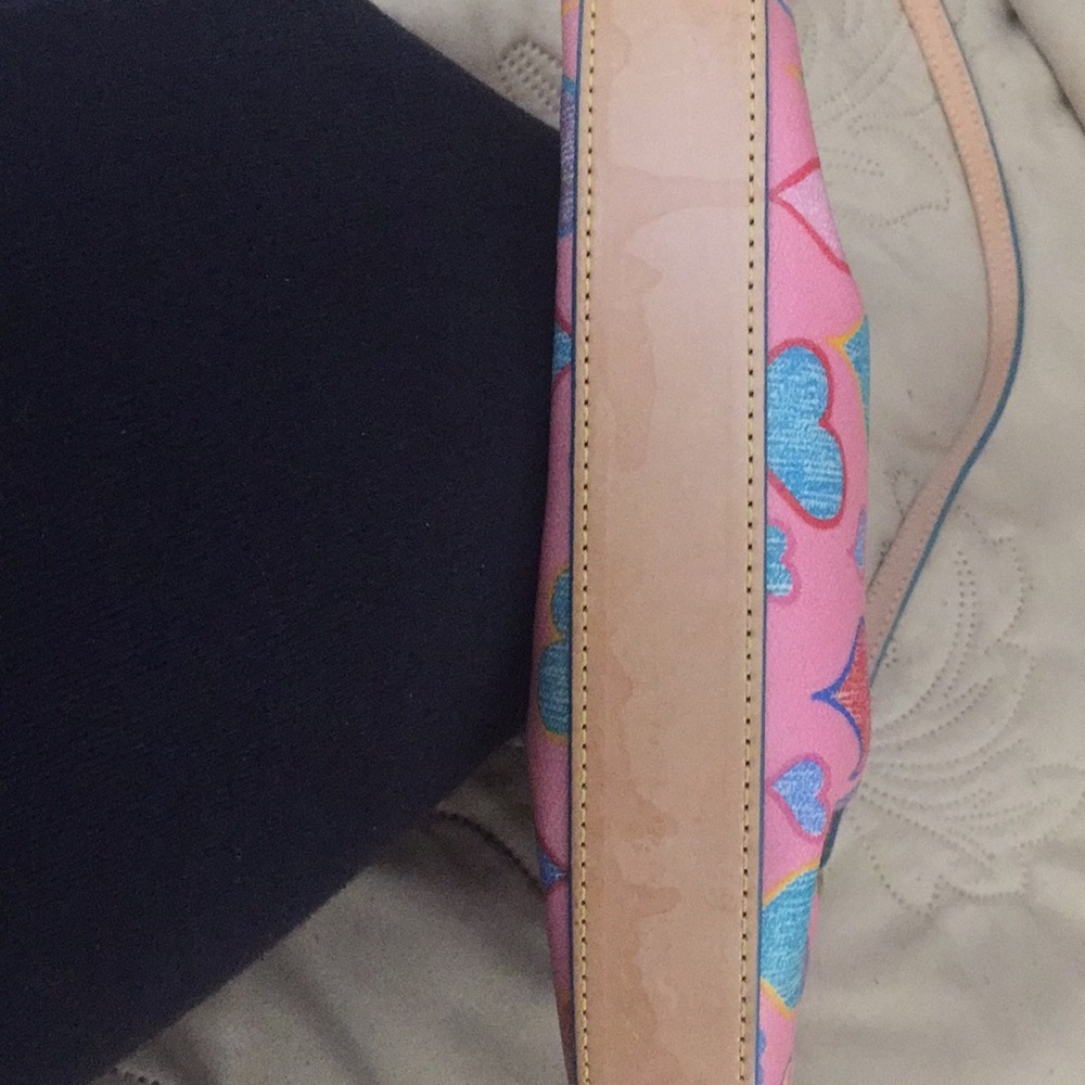 COPY - Dooney & Bourke pink print lay mark down - Picture 5 of 8